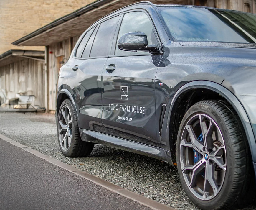 BMW X3 xDrive30i parked in a scenic outdoor setting, showcasing its sleek design and modern features.