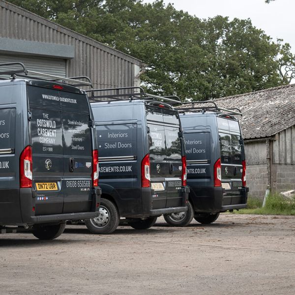 Costwold Casement Company Van Graphic
