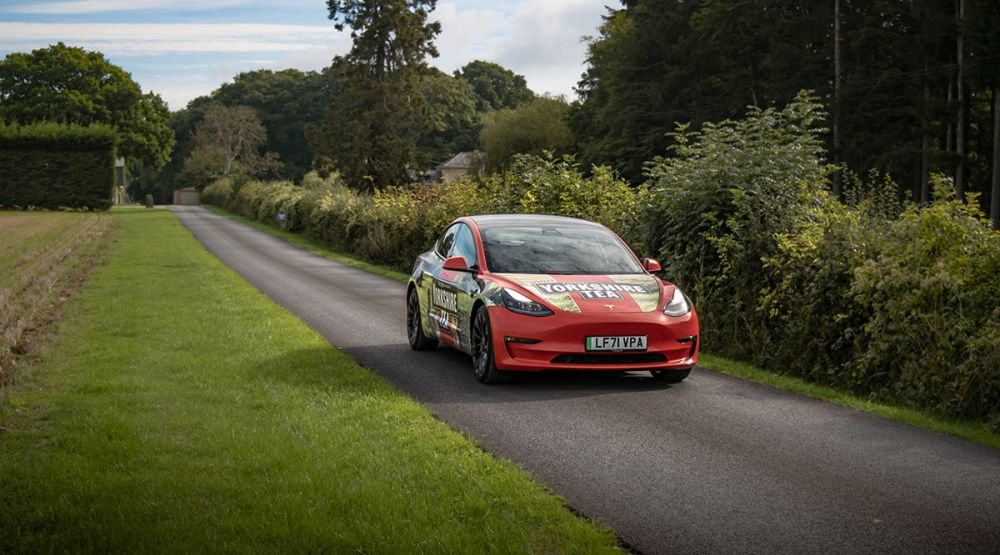 Yorkshire Tea Car Wrap
