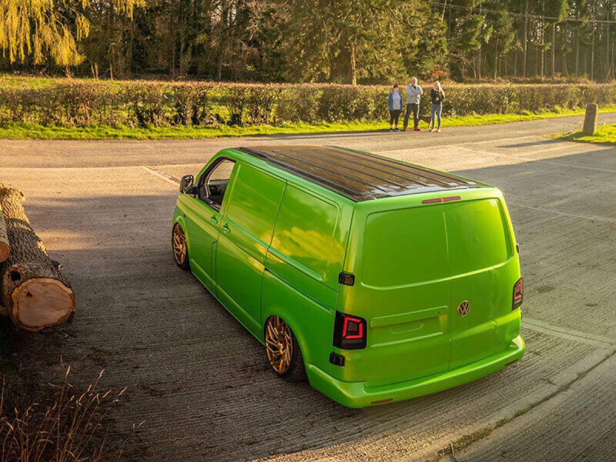 vw t5 green