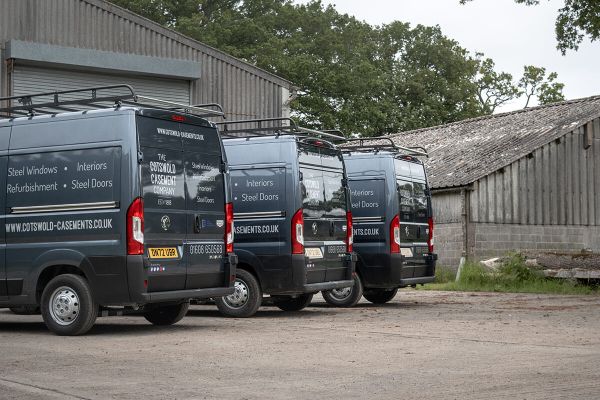 Costwold Casement Company Van Graphic