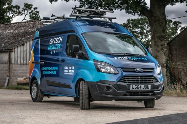 Oxtech Facilities LTD Van Graphic