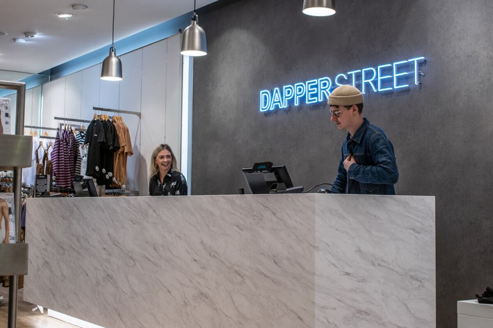 office desk vinyl wrap