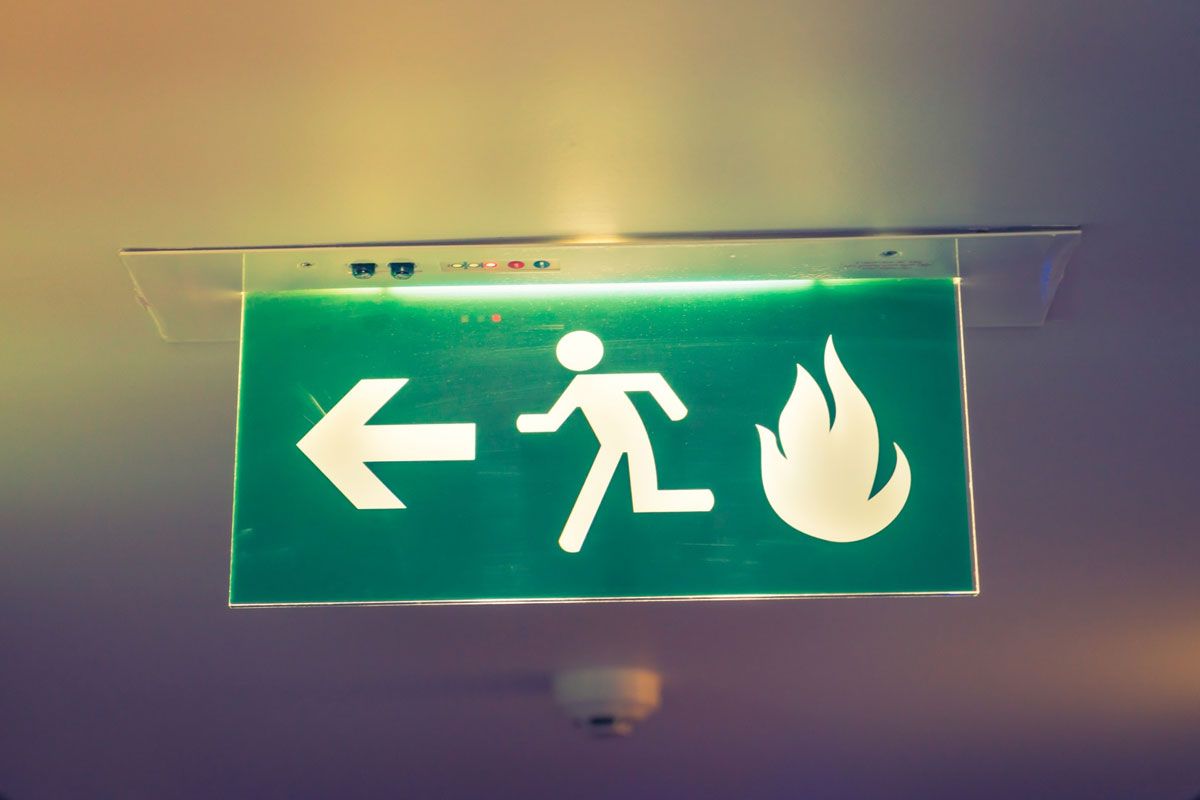fire door exit