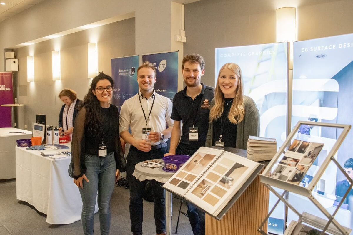 Complete Graphics team, Oxford Business Expo 2022